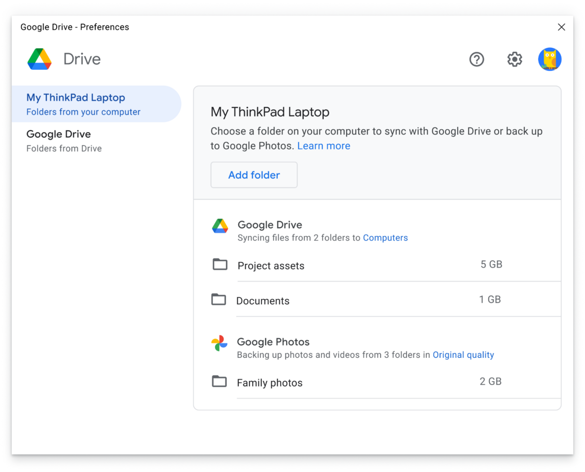 google drive pc